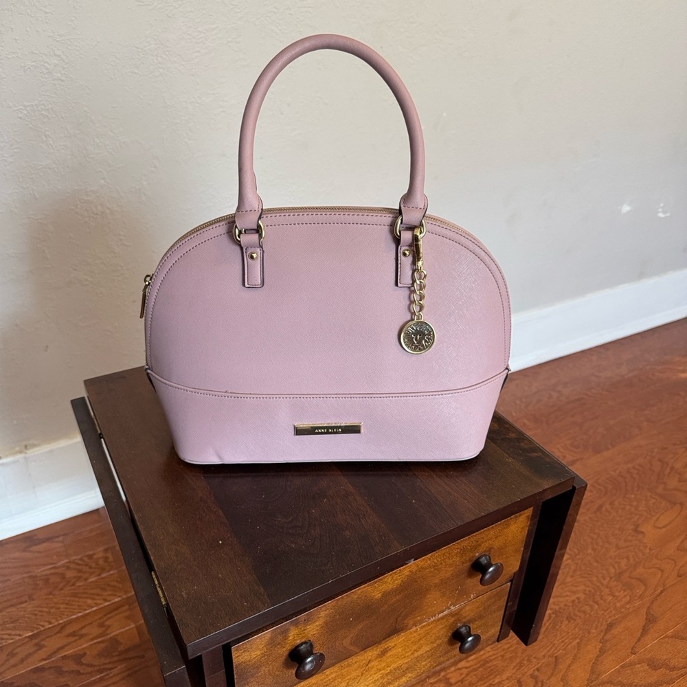 Anne Klein Blush Pink Satchel